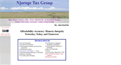 Desktop Screenshot of njorogetaxgroup.com