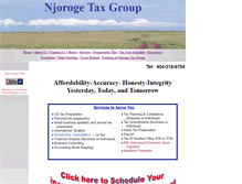 Tablet Screenshot of njorogetaxgroup.com